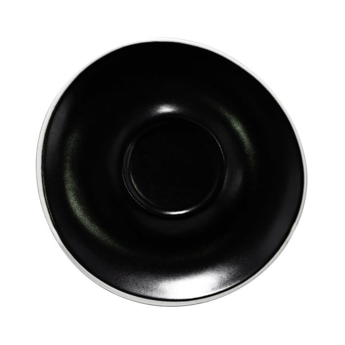 Plato Para Taza Cafe Sin Asa 14.8 Cm Negro Barista Essentials